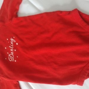 Infant girl long sleeve onesie.     10/$15